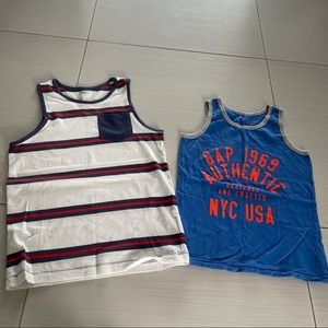 Gap/ Old Navy boys sleeveless shirts Bundle